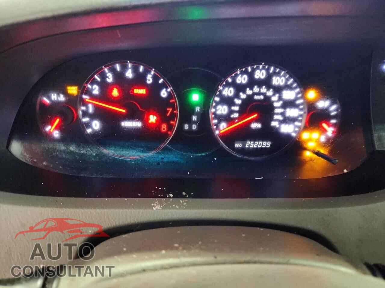 TOYOTA AVALON 2009 - 4T1BK36B49U331601