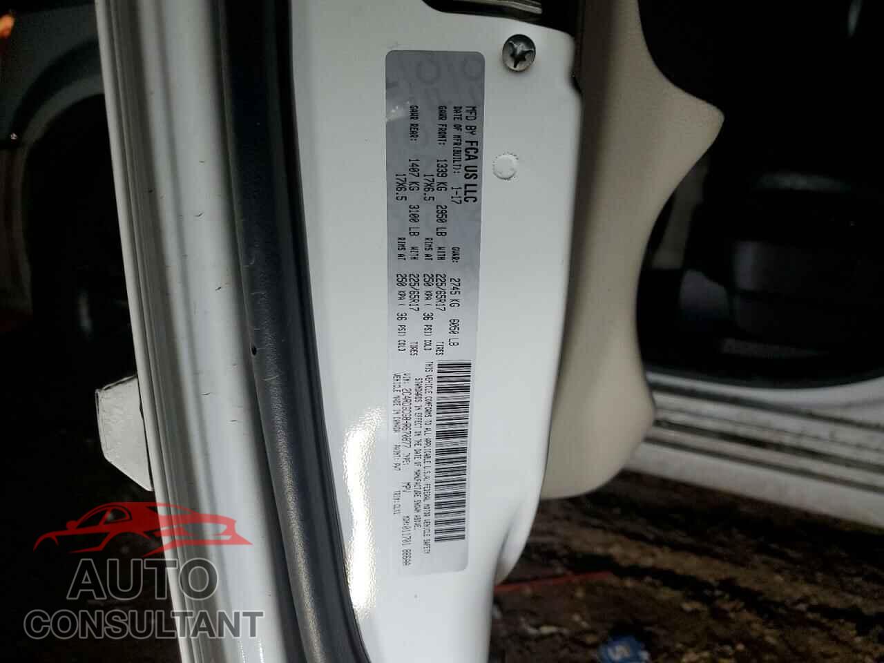 DODGE CARAVAN 2017 - 2C4RDGCG8HR670877
