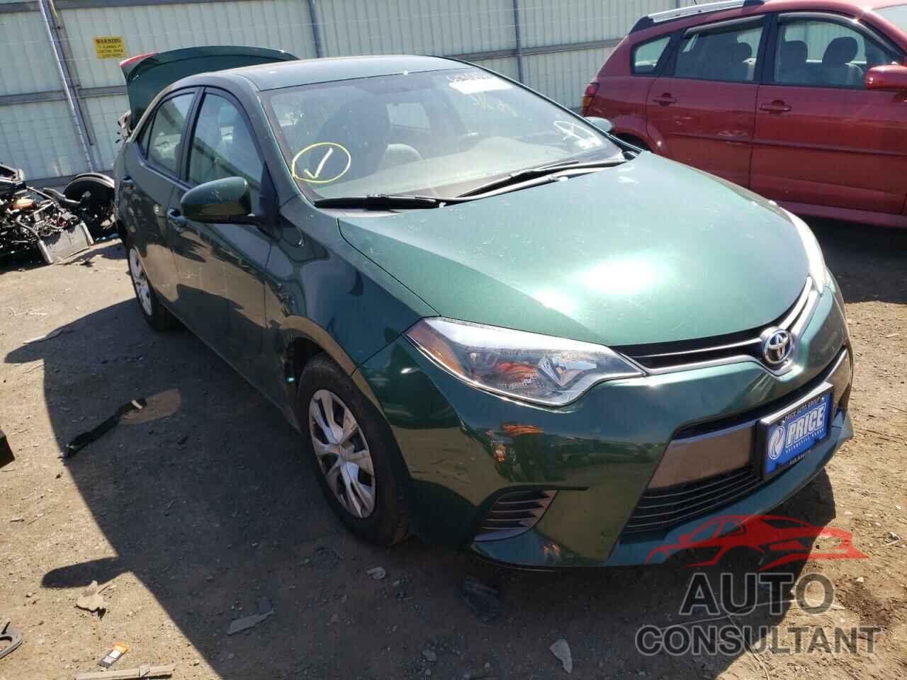 TOYOTA COROLLA 2016 - 2T1BPRHE8GC543430