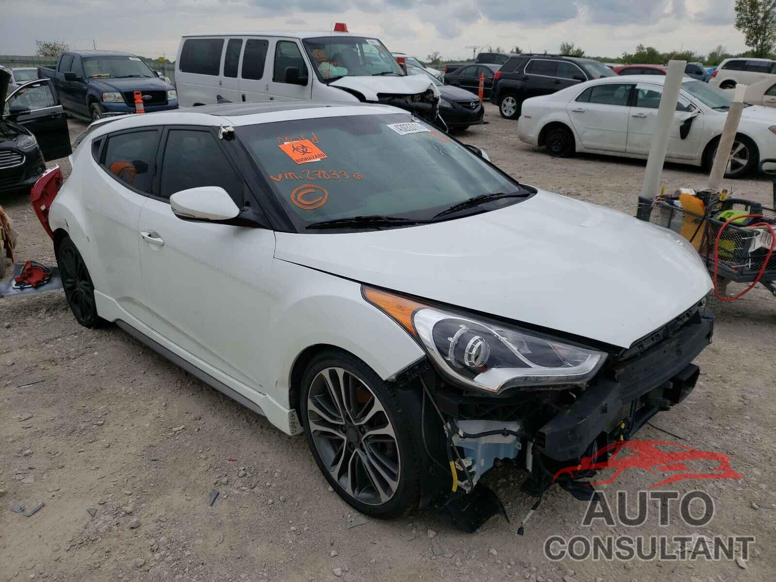 HYUNDAI VELOSTER 2016 - KMHTC6AE6GU278336