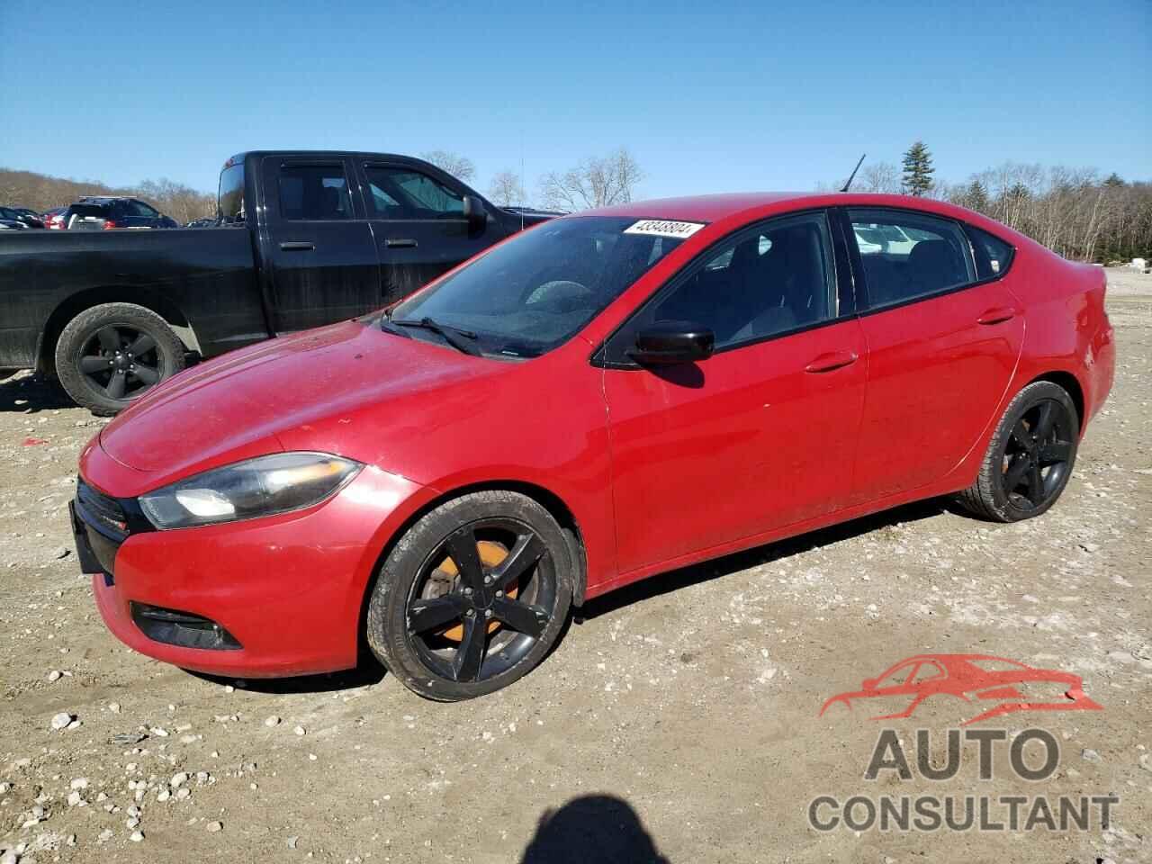 DODGE DART 2016 - 1C3CDFBB7GD644492