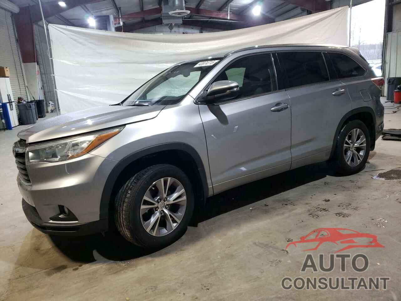 TOYOTA HIGHLANDER 2015 - 5TDJKRFH4FS116517