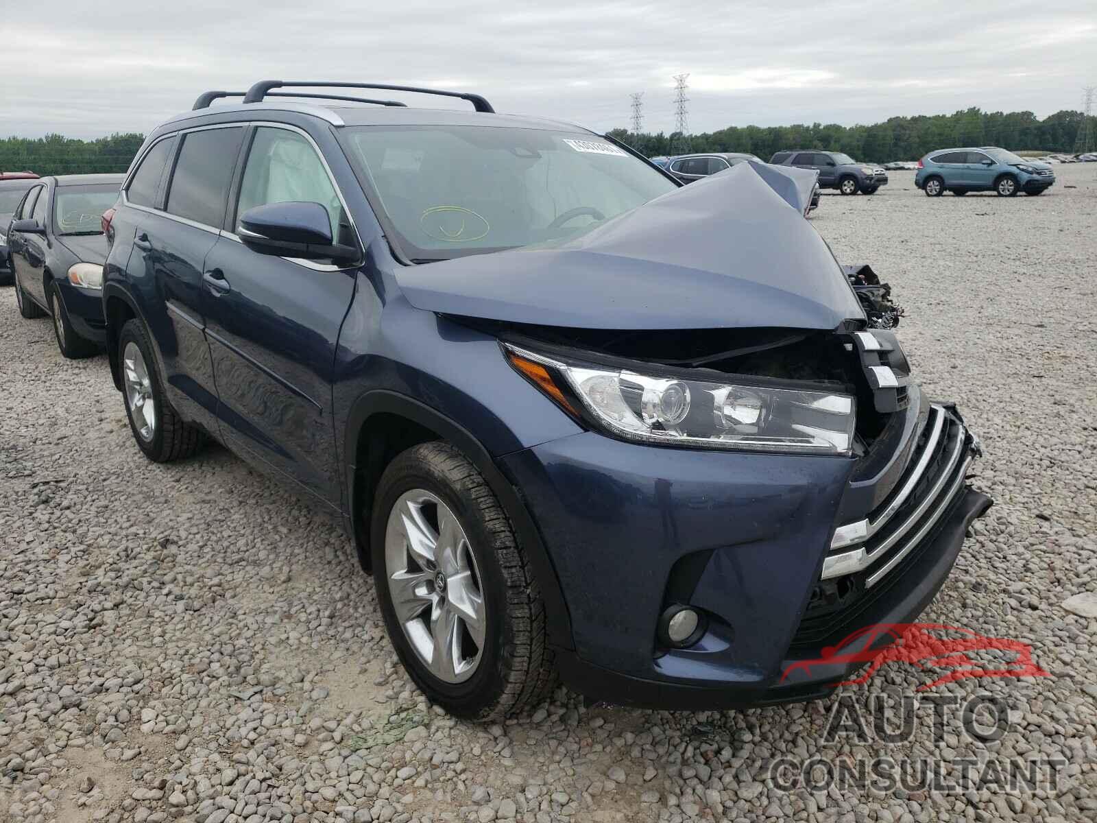 TOYOTA HIGHLANDER 2018 - 5TDDZRFH1JS498068