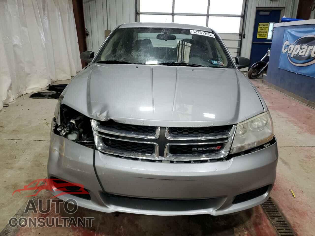 DODGE AVENGER 2013 - 1C3CDZAG7DN682504