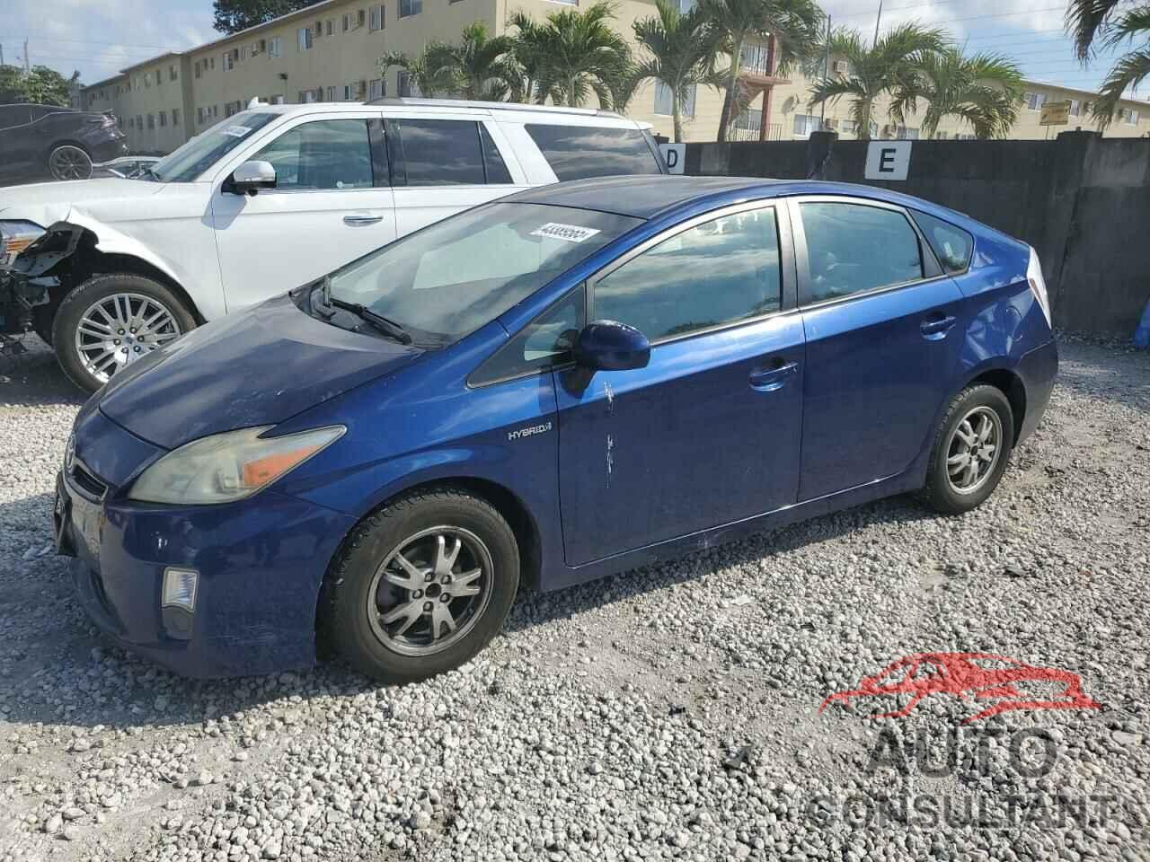 TOYOTA PRIUS 2010 - JTDKN3DUXA0001327