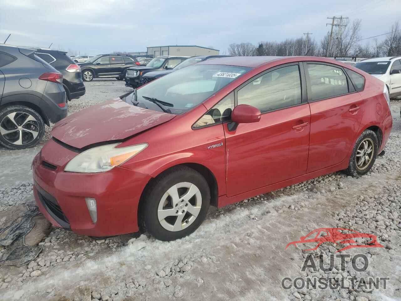 TOYOTA PRIUS 2012 - JTDKN3DU5C1549121