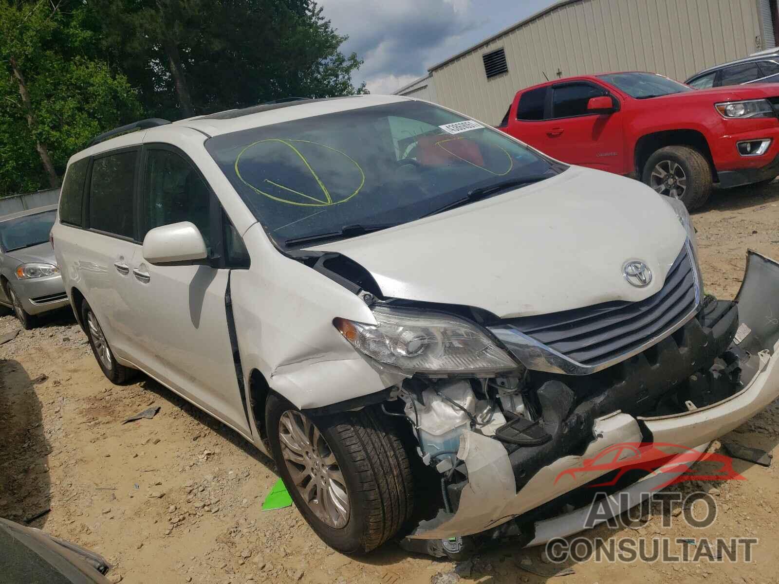 TOYOTA SIENNA 2017 - 5TDYZ3DC3HS854276