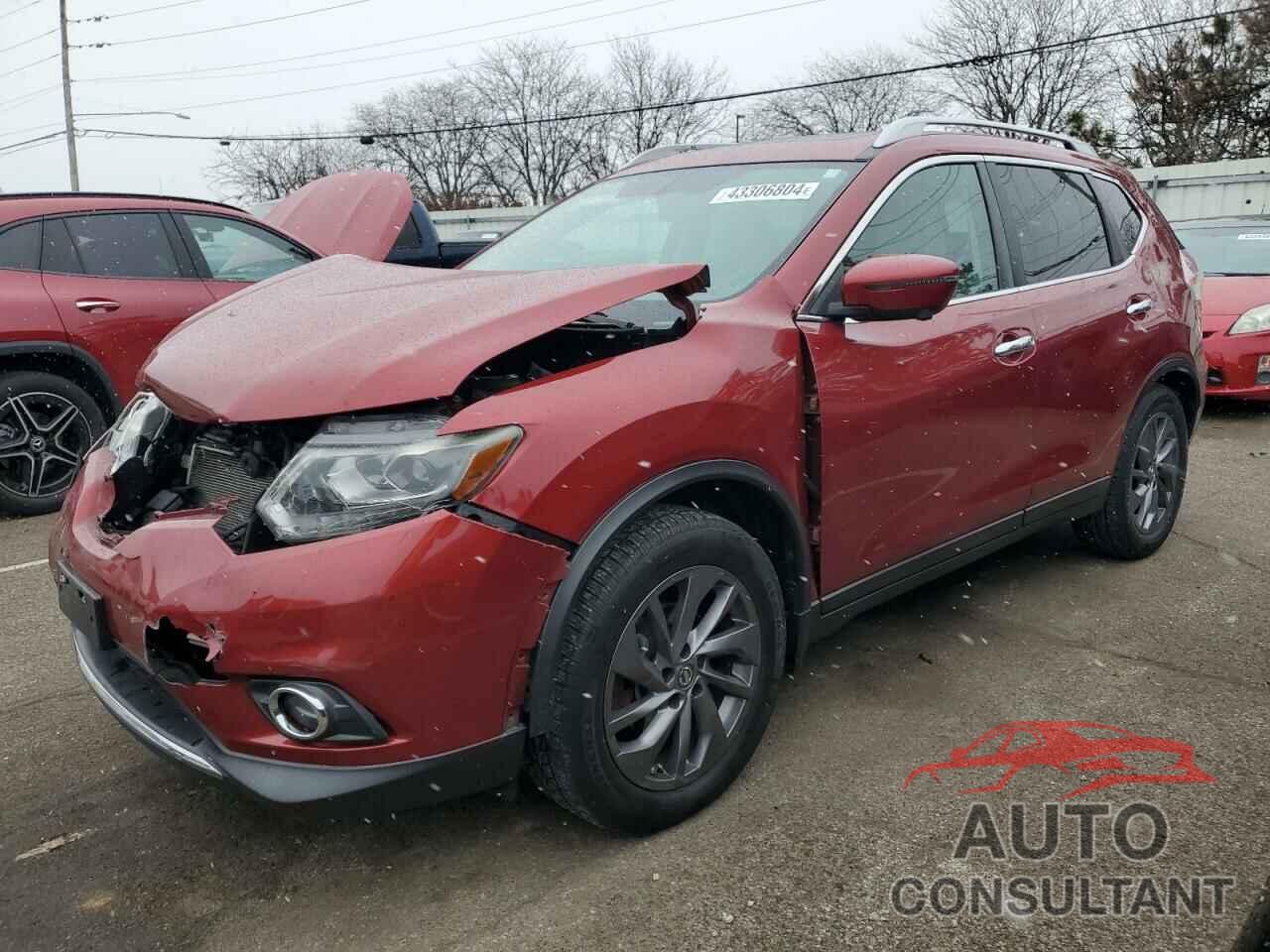 NISSAN ROGUE 2016 - 5N1AT2MV7GC730263