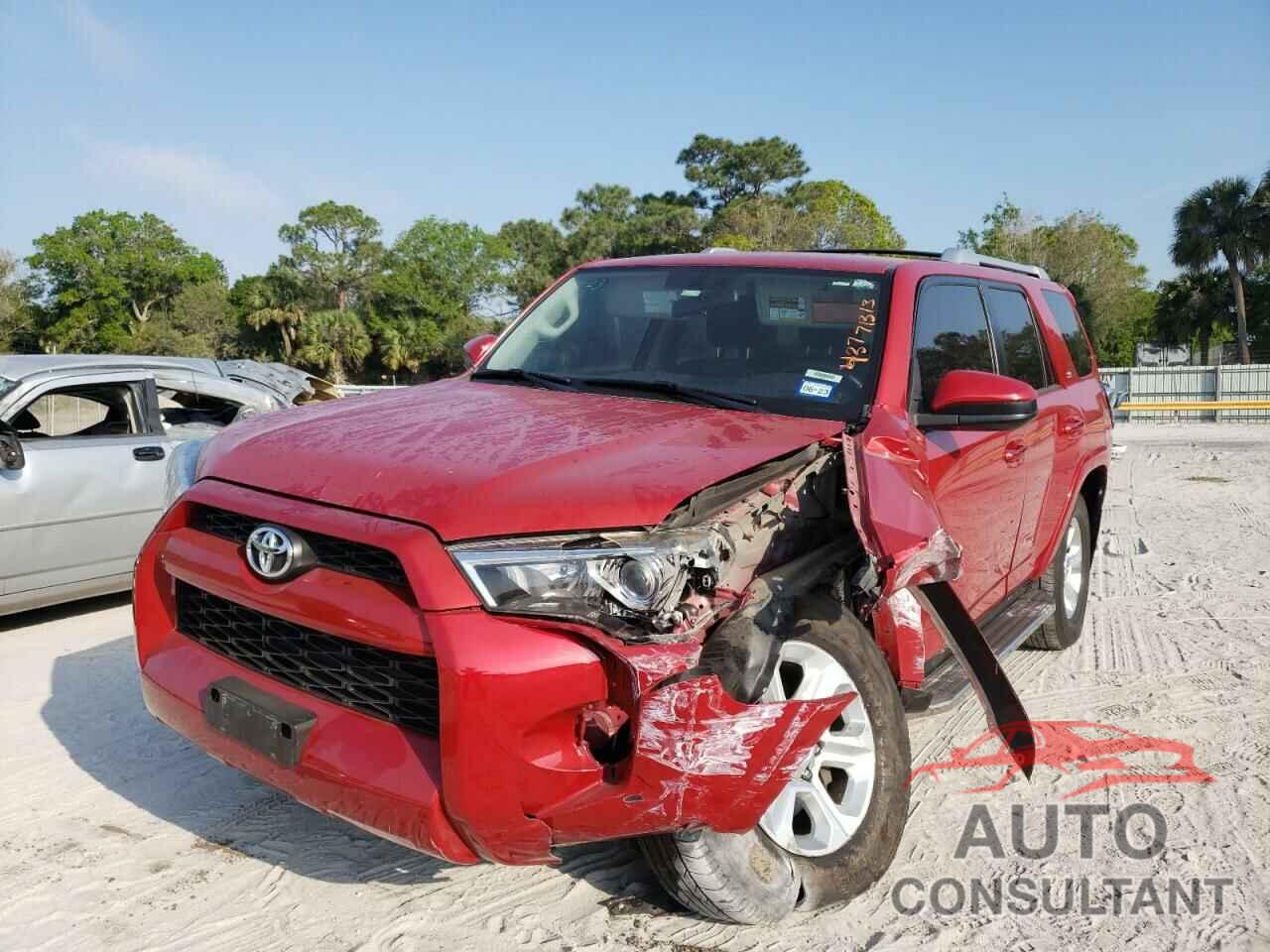 TOYOTA 4RUNNER 2016 - JTEBU5JR8G5405992