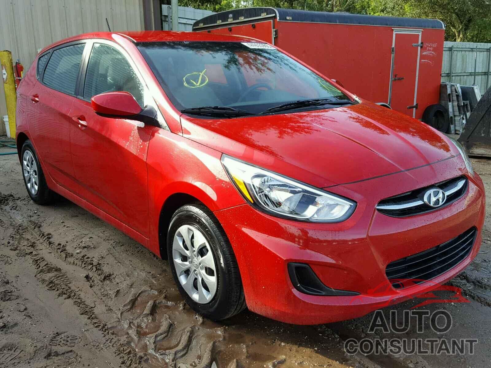 HYUNDAI ACCENT 2017 - KMHCT5AE9HU343501