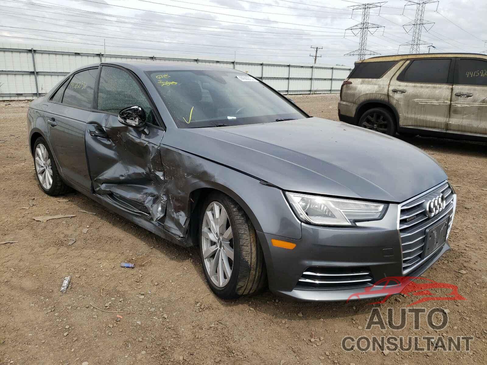 AUDI A4 2017 - WAUANAF40HN070745