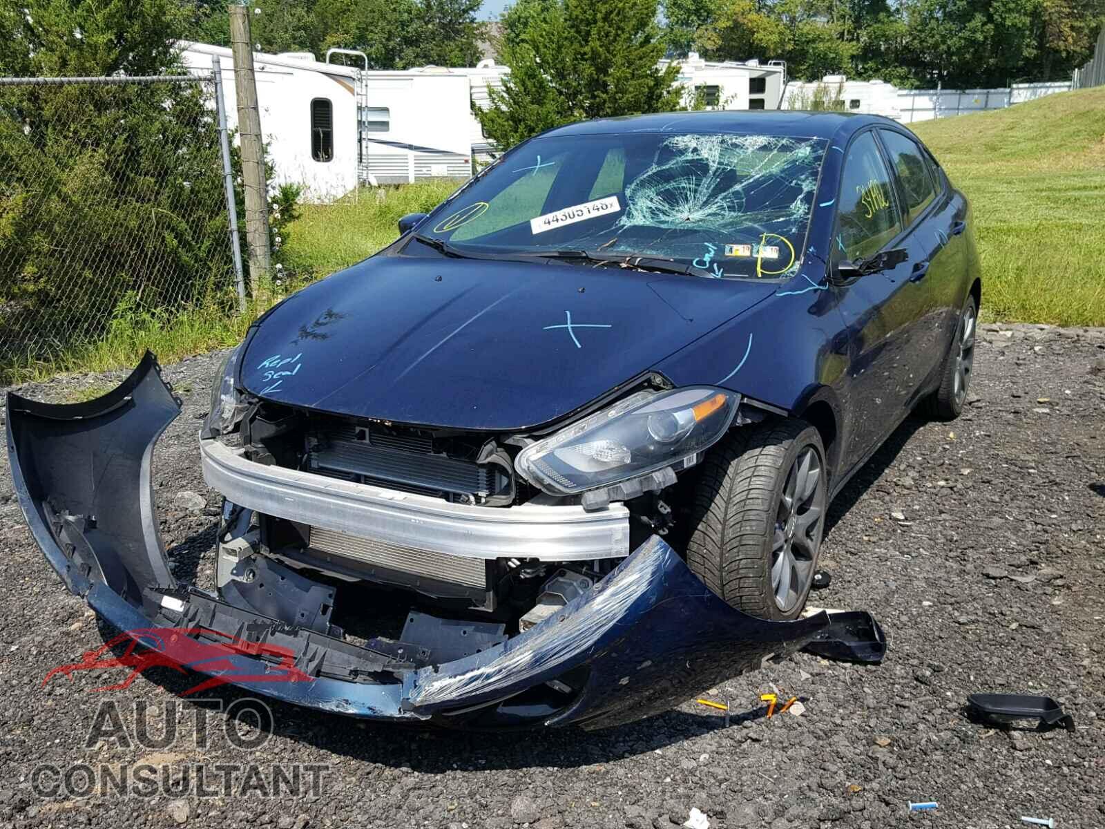 DODGE DART 2015 - 1C3CDFBBXFD118937