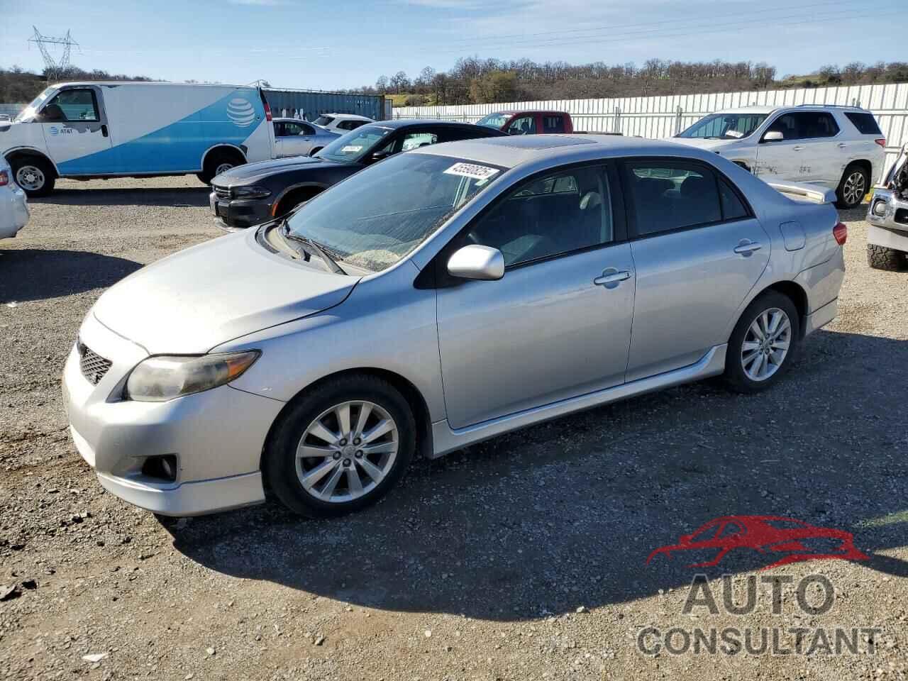 TOYOTA COROLLA 2009 - 1NXBU40E09Z148568