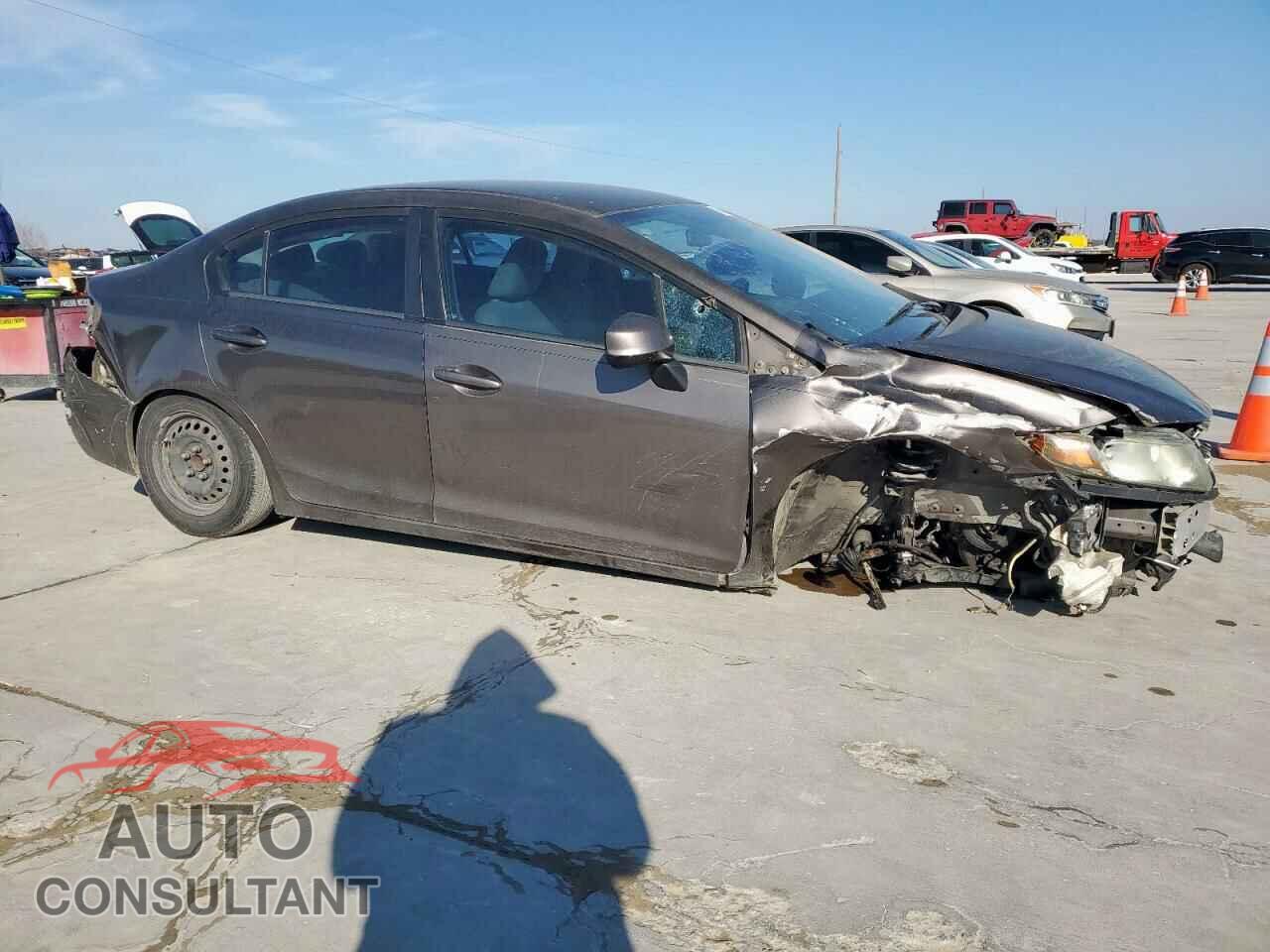 HONDA CIVIC 2012 - 2HGFB2F52CH557612