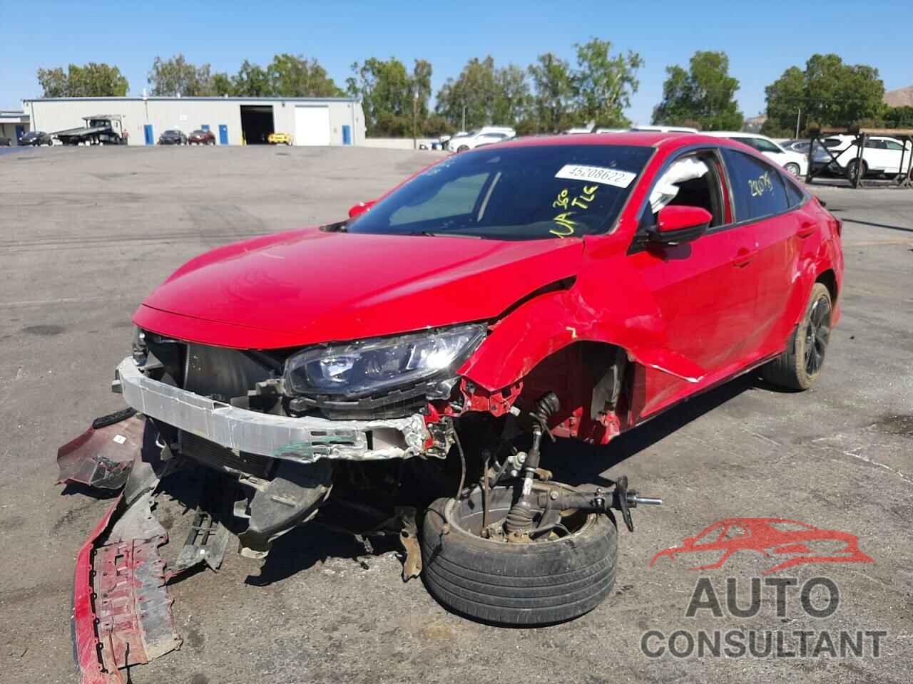 HONDA CIVIC 2019 - 2HGFC2F87KH597643