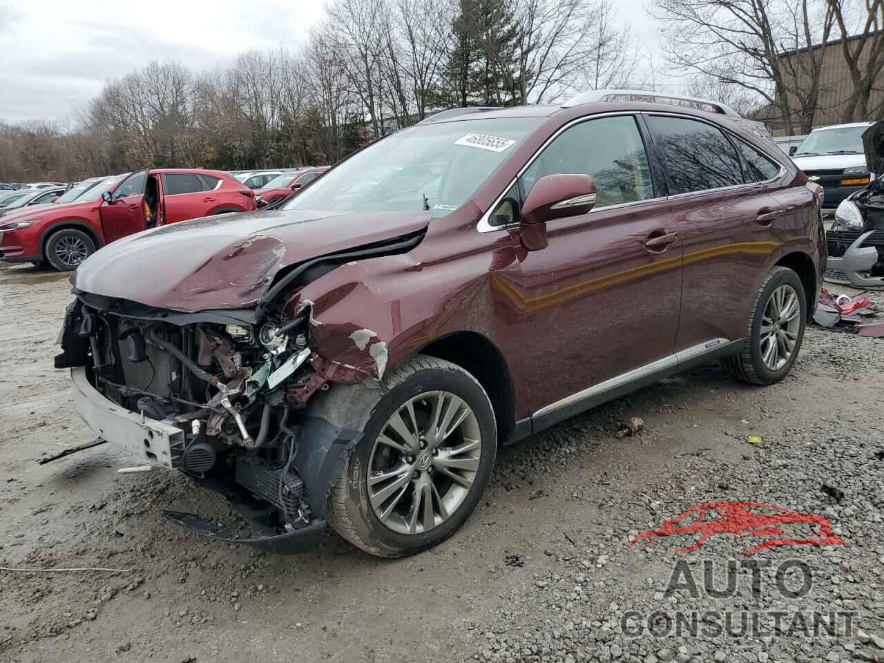 LEXUS RX450 2013 - JTJBC1BAXD2448314