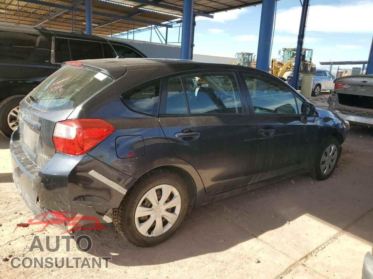 SUBARU IMPREZA 2012 - JF1GPAA64CH213922