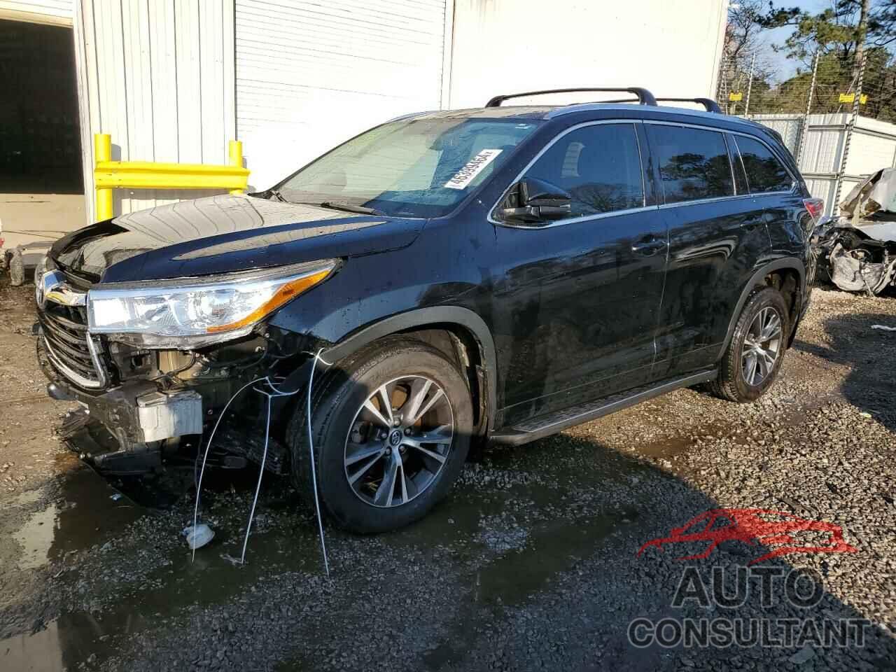 TOYOTA HIGHLANDER 2016 - 5TDJKRFHXGS312723