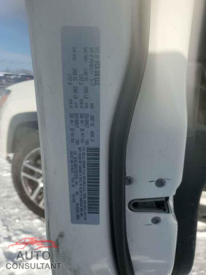 JEEP COMPASS 2017 - 3C4NJDBB1HT672219