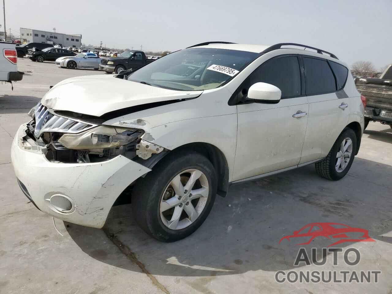 NISSAN MURANO 2009 - JN8AZ18U49W026994