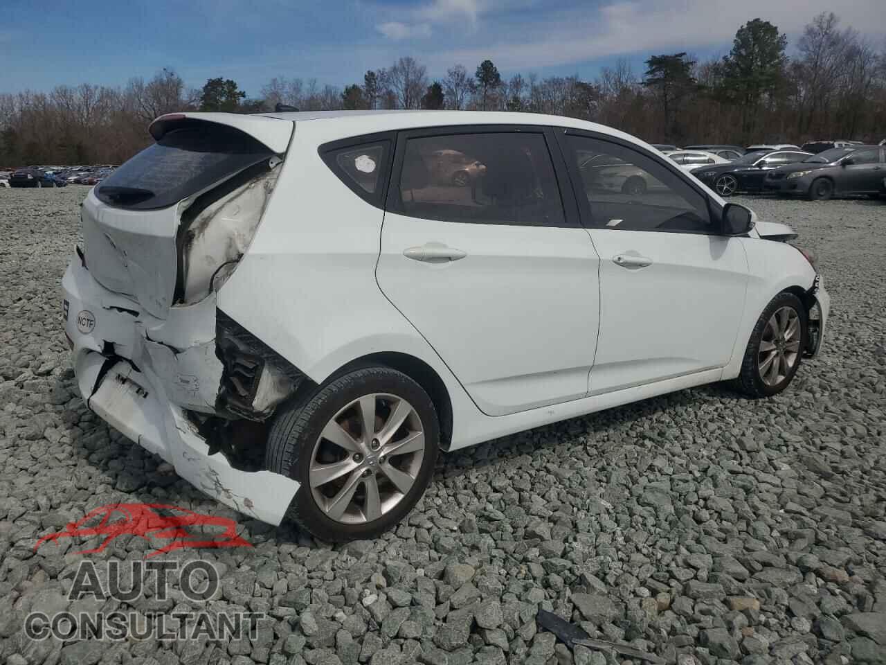 HYUNDAI ACCENT 2013 - KMHCU5AE7DU099371