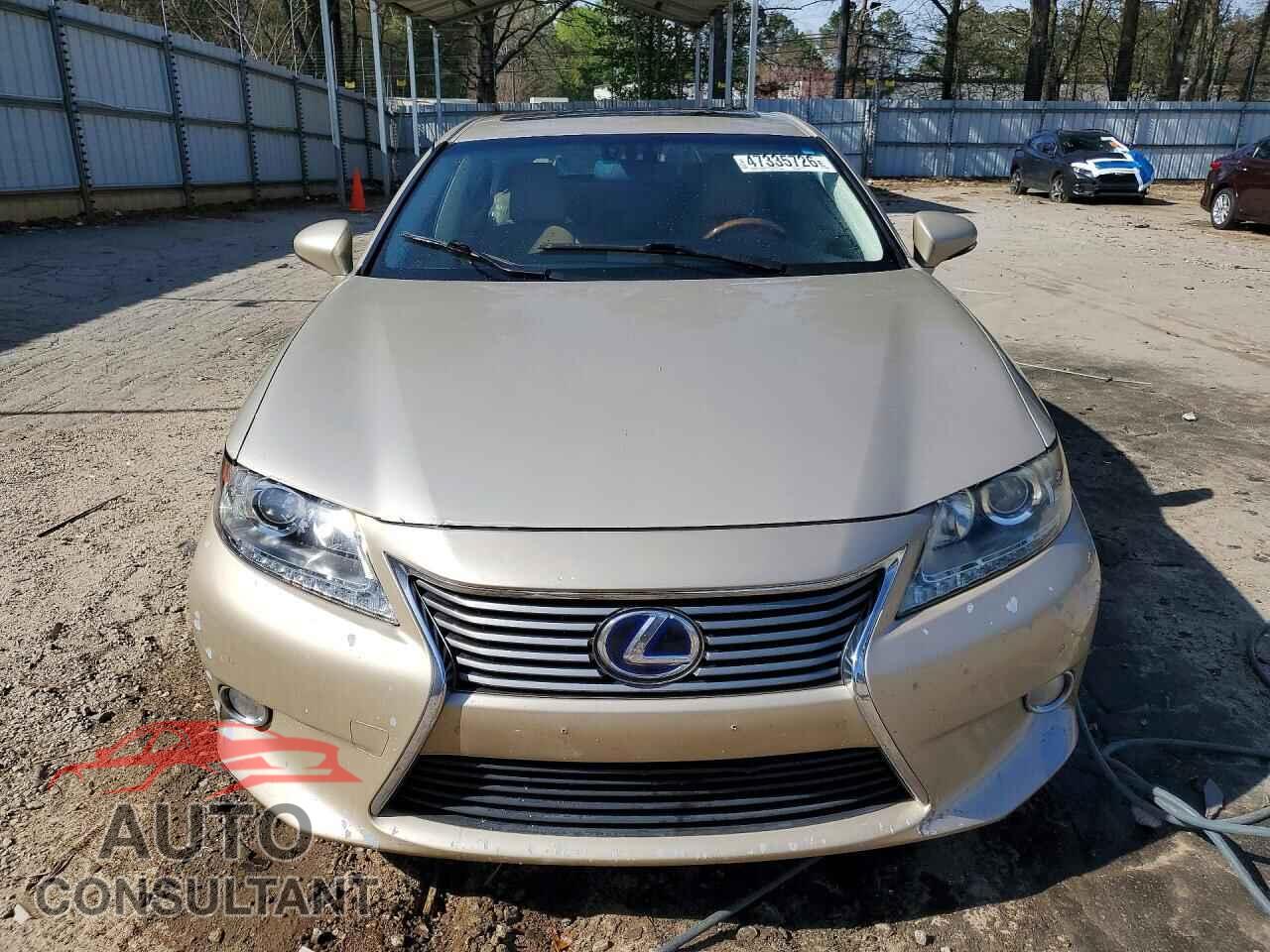 LEXUS ES300 2013 - JTHBW1GG9D2005688