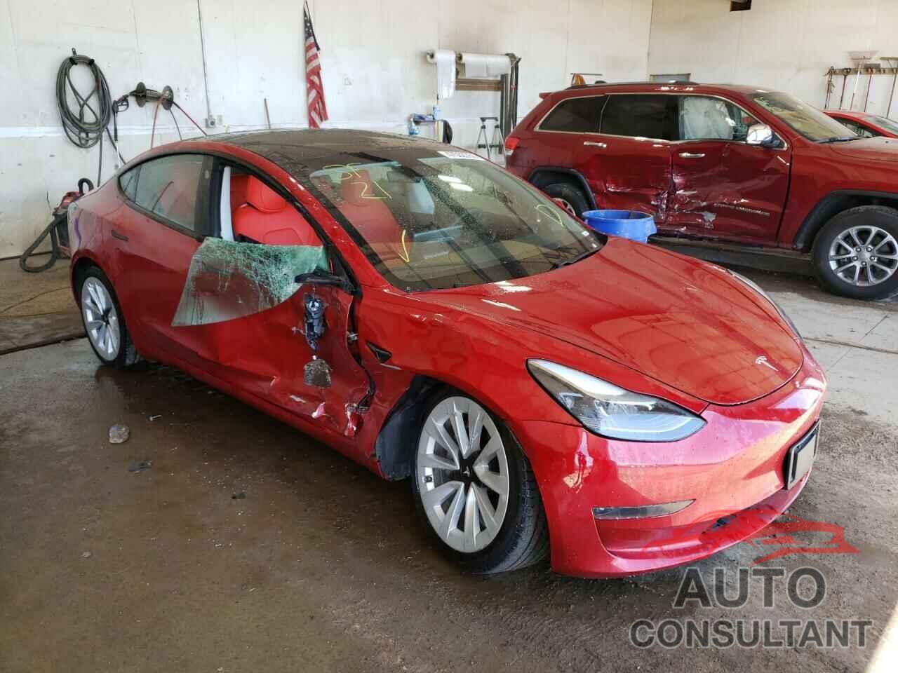 TESLA MODEL 3 2021 - 5YJ3E1EB6MF013079