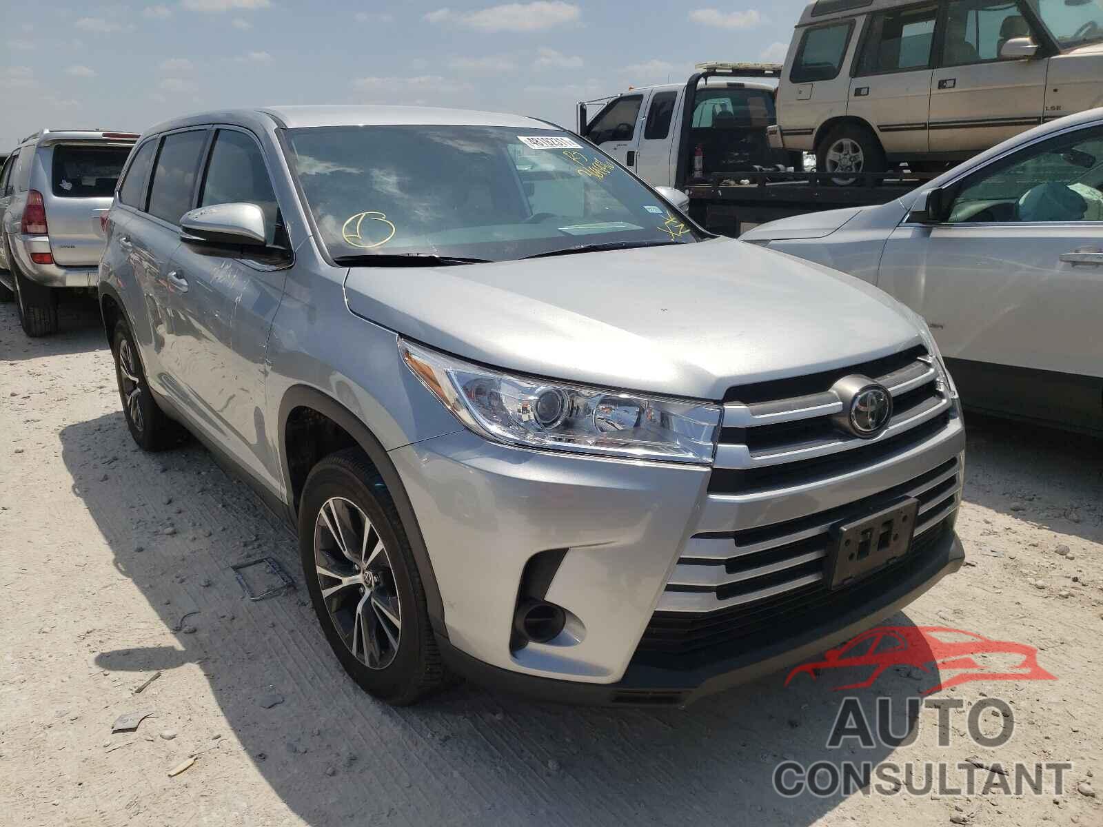 TOYOTA HIGHLANDER 2019 - 5TDZZRFH4KS369846