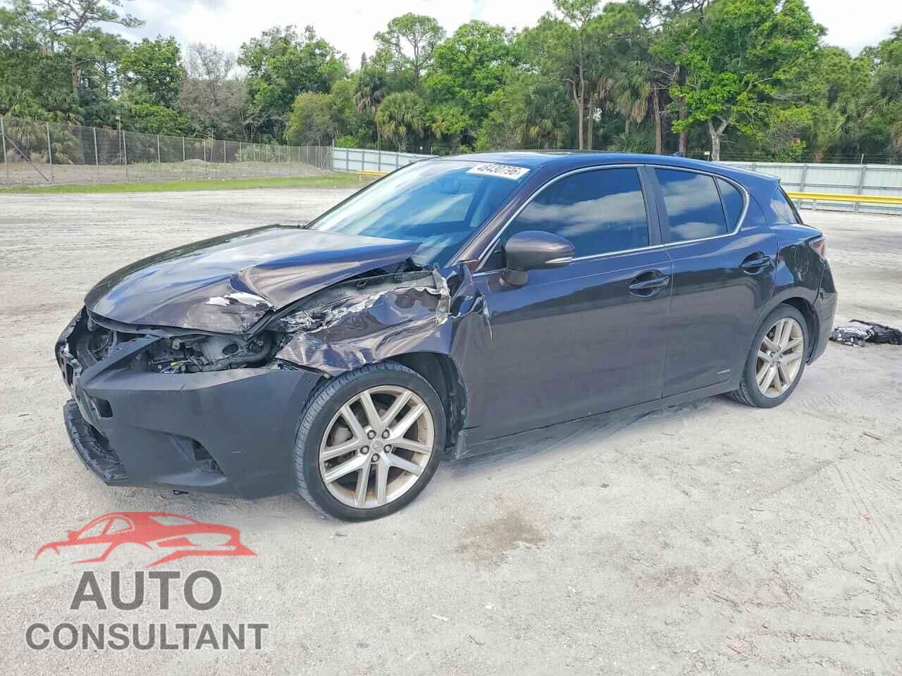 LEXUS CT 200H BA 2014 - JTHKD5BH3E2202080