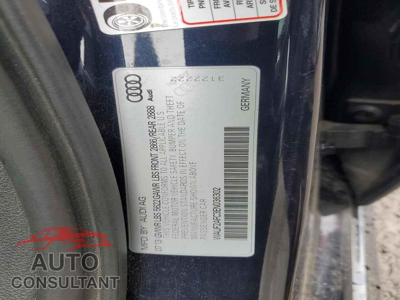 AUDI S6/RS6 2014 - WAUF2AFC3EN036302