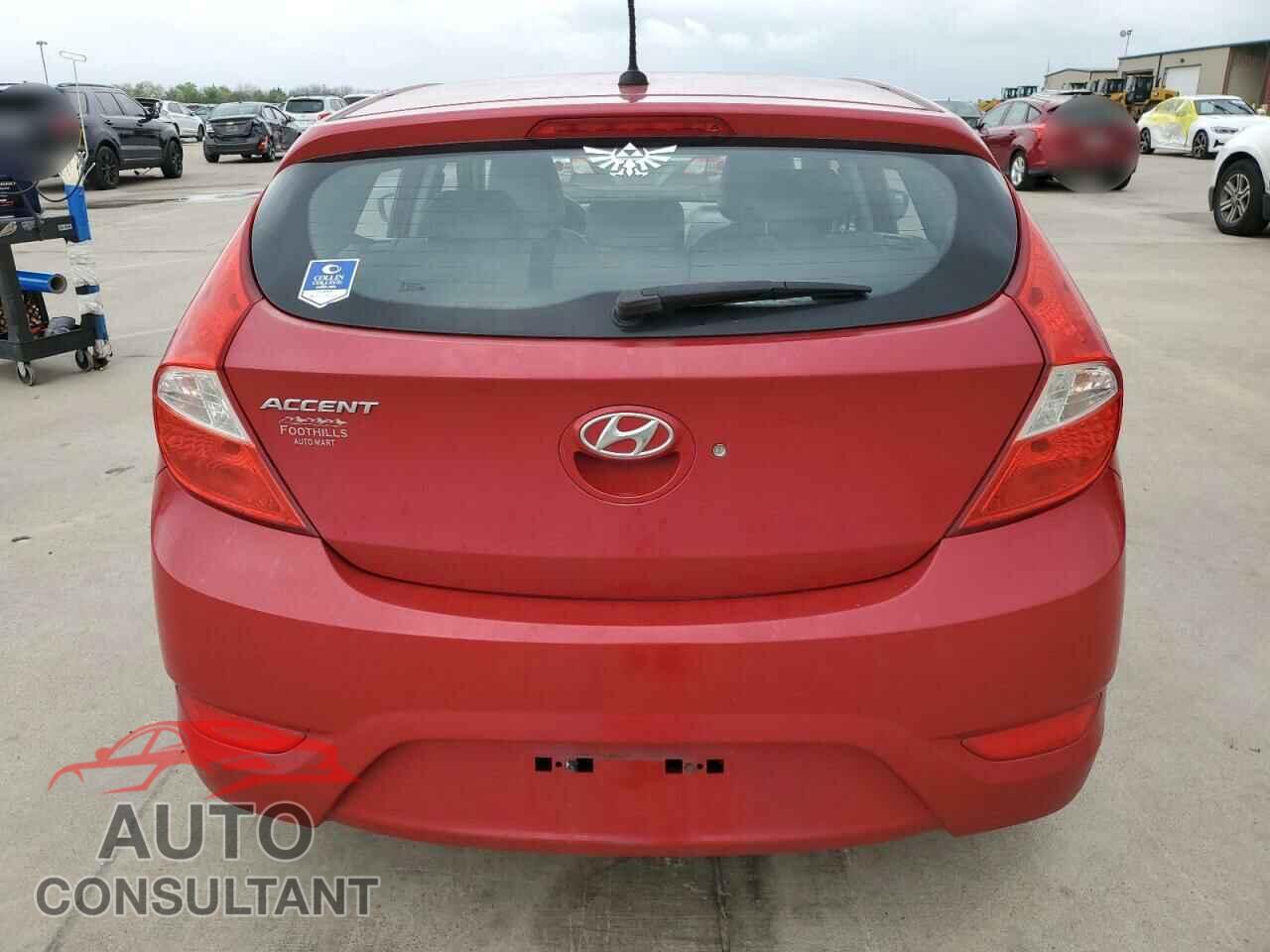 HYUNDAI ACCENT 2017 - KMHCT5AE6HU311573