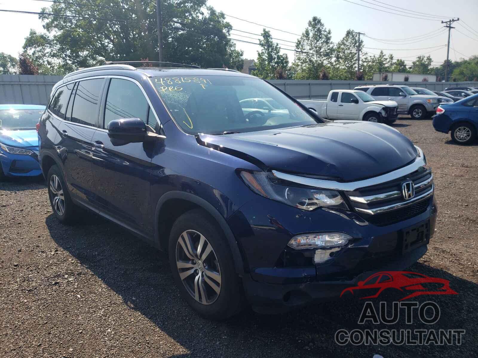 HONDA PILOT 2016 - 5FNYF6H54GB031736