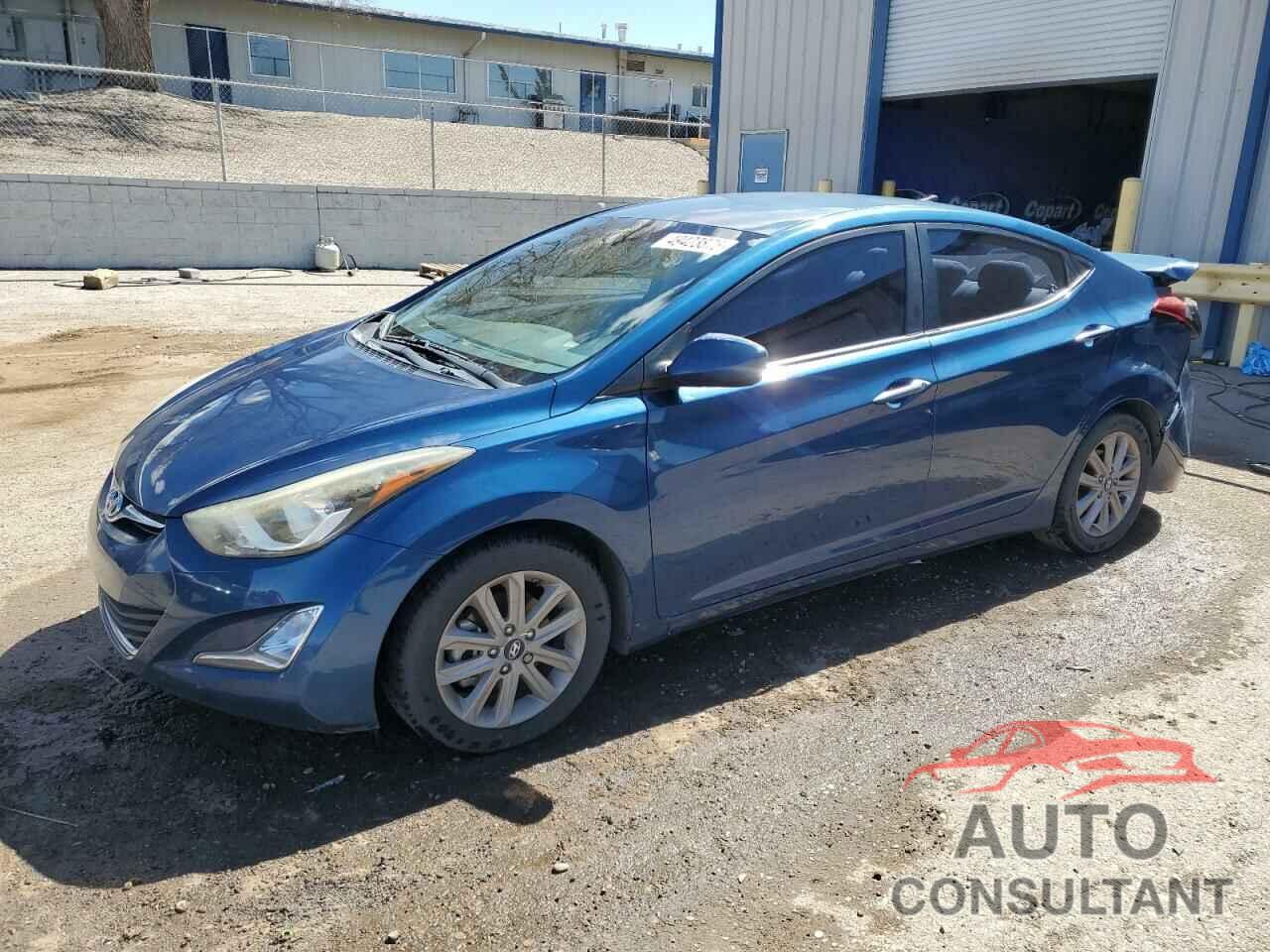 HYUNDAI ELANTRA 2016 - KMHDH4AE9GU601398