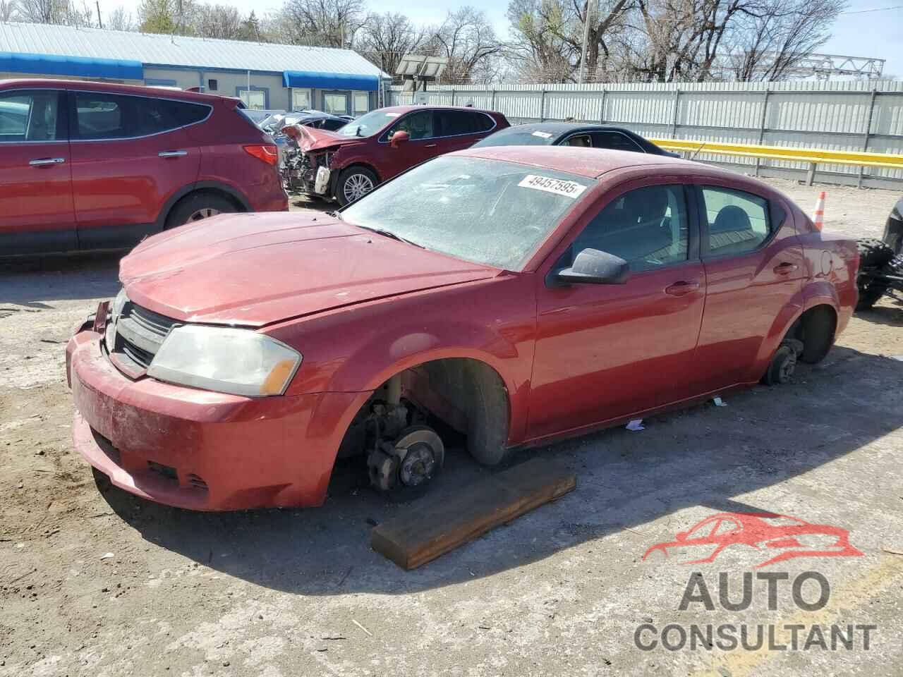DODGE AVENGER 2010 - 1B3CC4FB6AN161351
