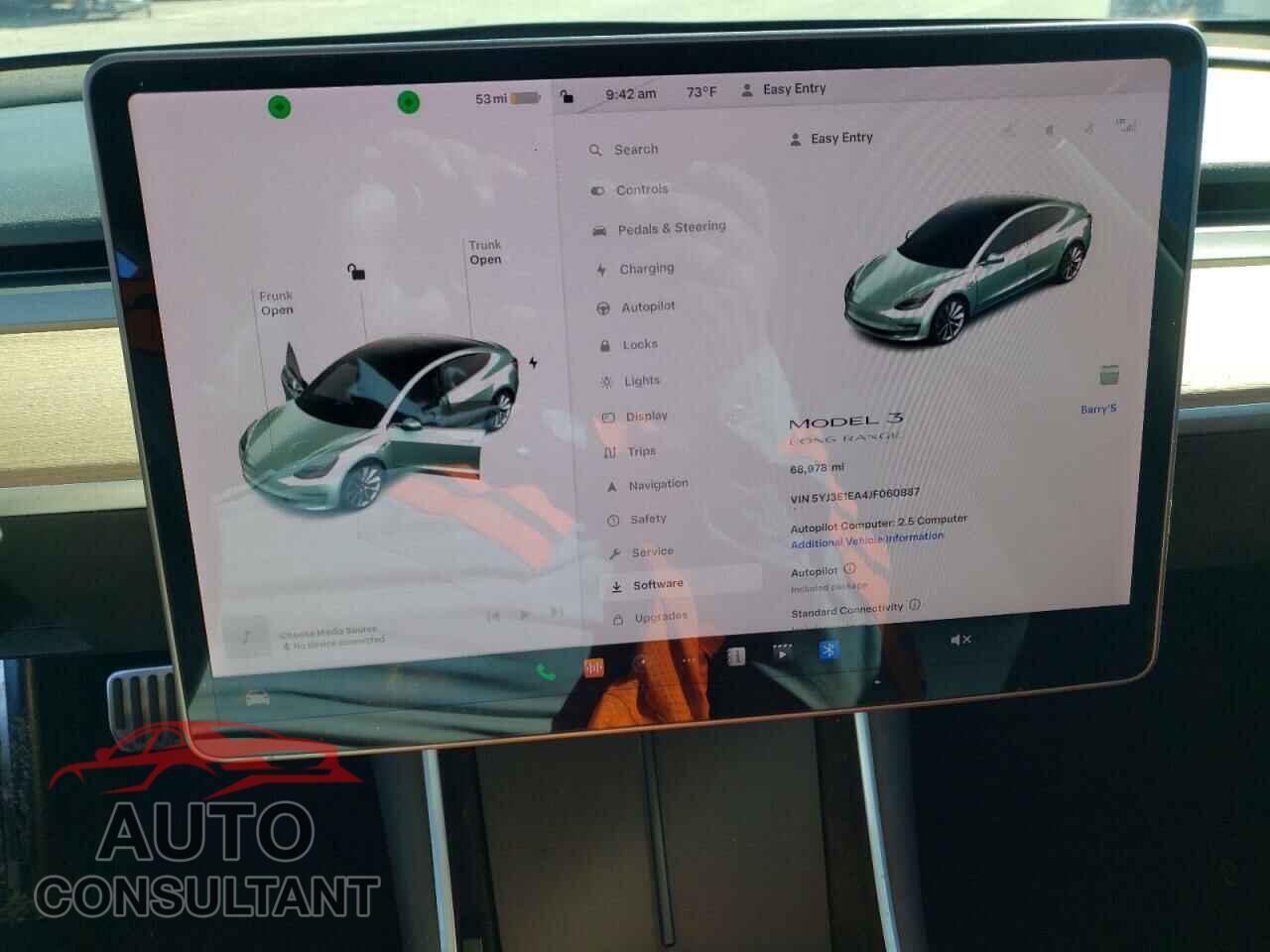 TESLA MODEL 3 2018 - 5YJ3E1EA4JF060887