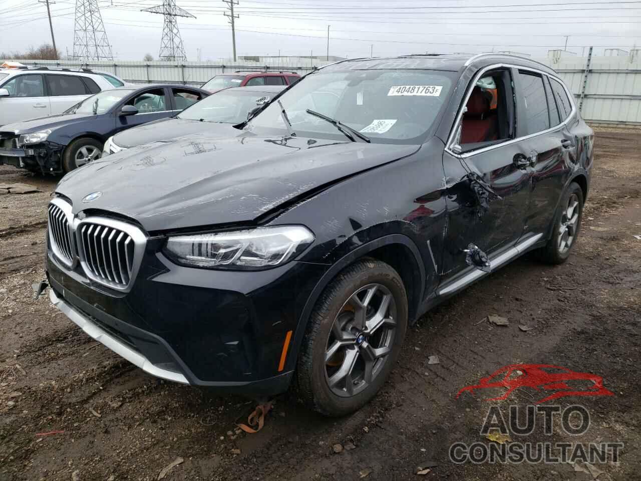 BMW X3 2022 - 5UX53DP04N9N08368