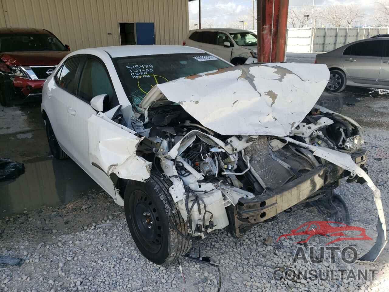 TOYOTA COROLLA 2016 - 5YFBURHE8GP515474
