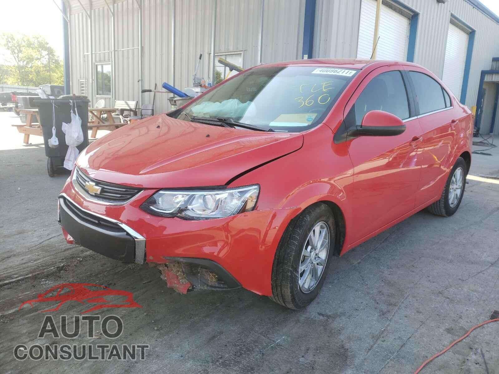 CHEVROLET SONIC 2017 - 1G1JD5SH8H4128024