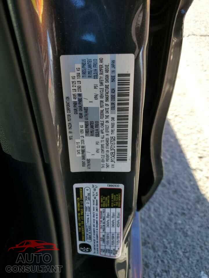 MAZDA 5 2015 - JM1CW2BL0F0187926
