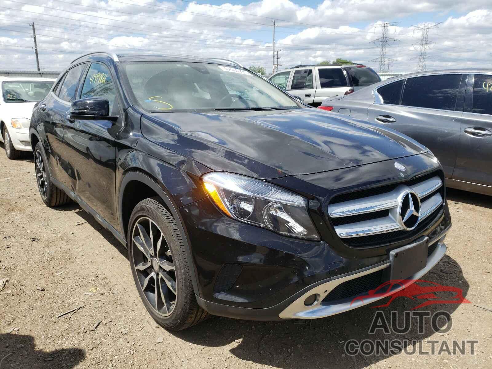 MERCEDES-BENZ GLA-CLASS 2017 - WDCTG4EB5HJ327066