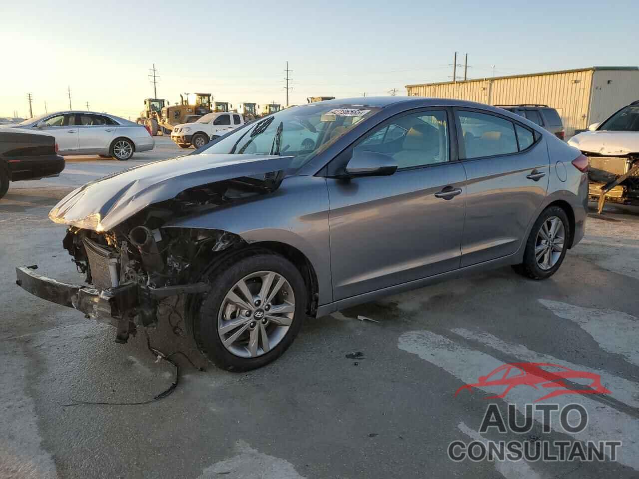 HYUNDAI ELANTRA 2017 - KMHD84LF4HU173375