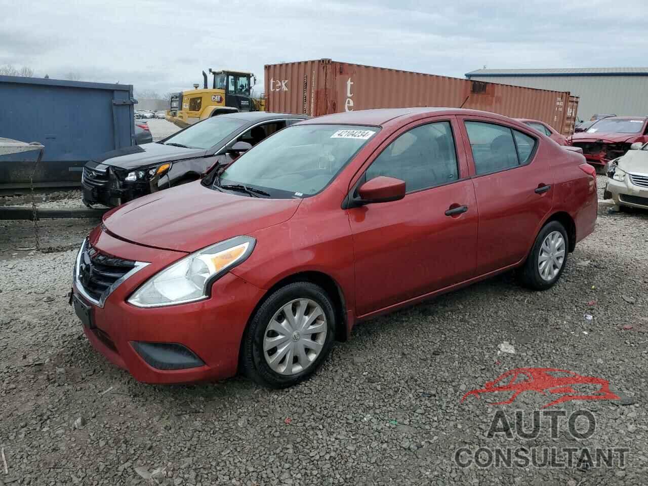 NISSAN VERSA 2016 - 3N1CN7AP0GL886727