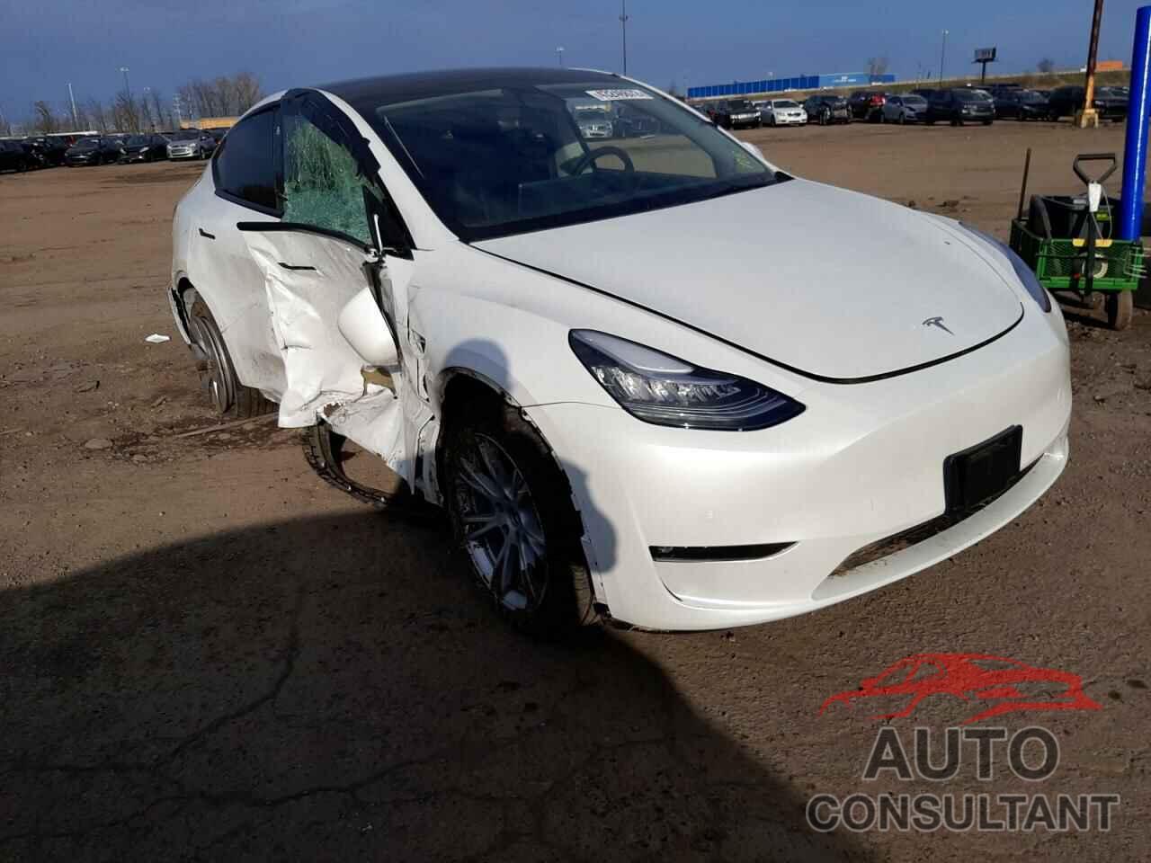 TESLA MODEL Y 2021 - 5YJYGDEE6MF261991