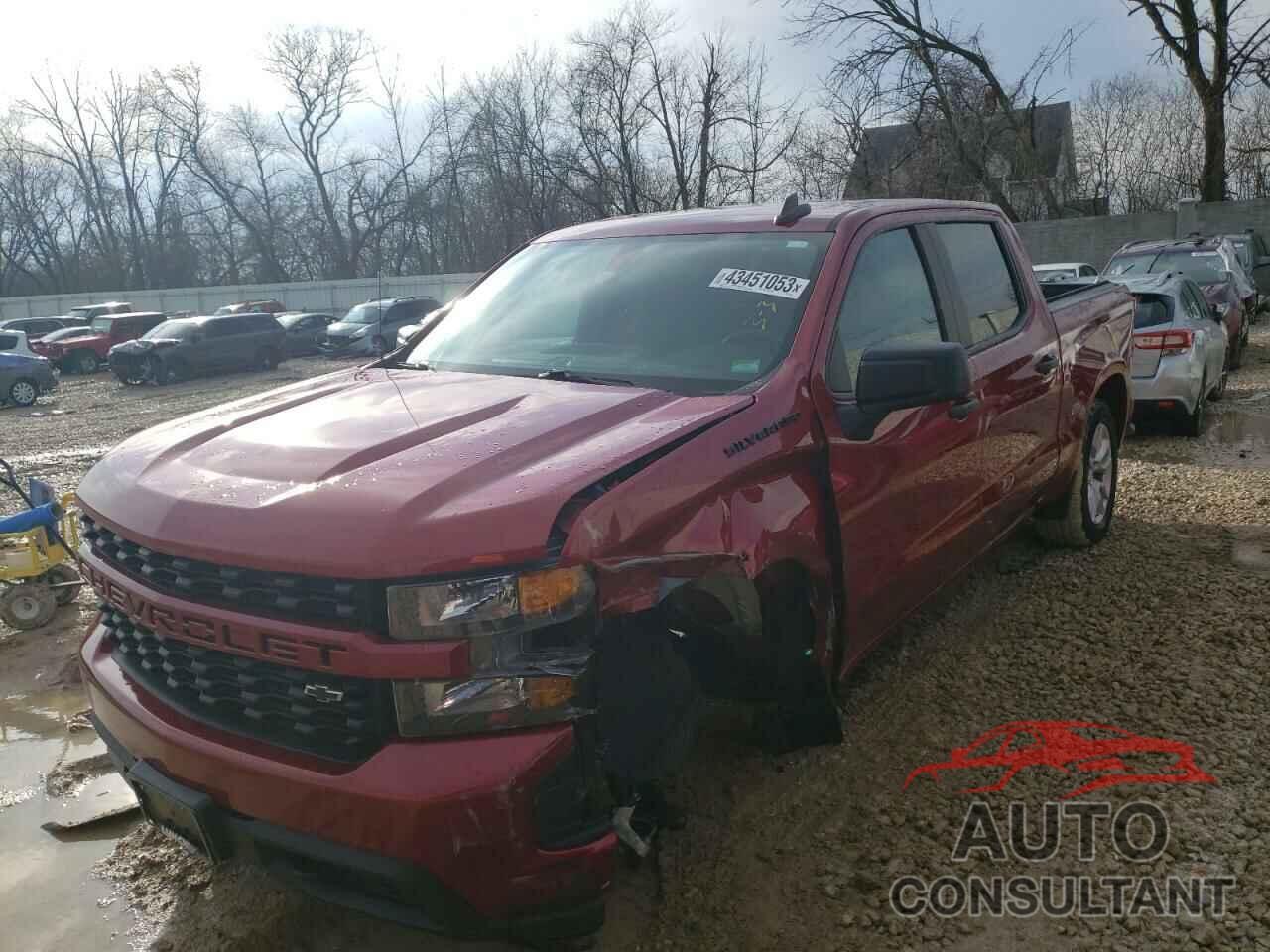 CHEVROLET SILVERADO 2021 - 3GCPYBEH6MG164937