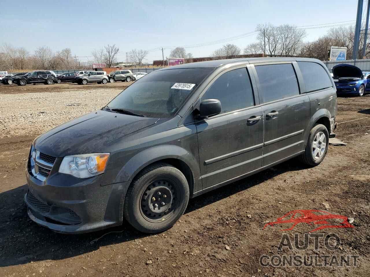 DODGE CARAVAN 2012 - 2C4RDGBG4CR415024