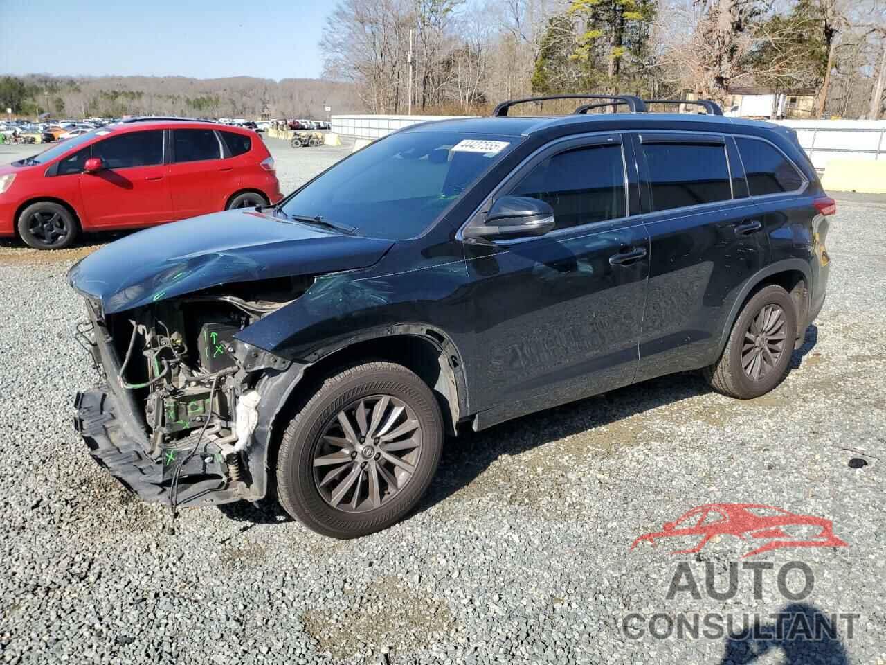 TOYOTA HIGHLANDER 2017 - 5TDJZRFH7HS467145