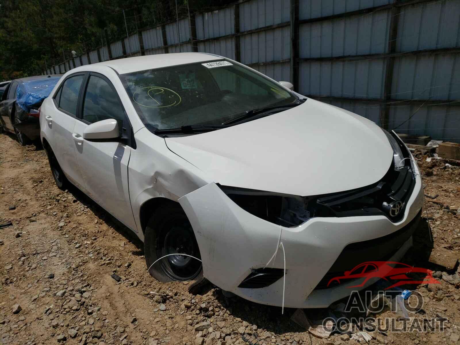 TOYOTA COROLLA 2016 - 2T1BURHE0GC585146