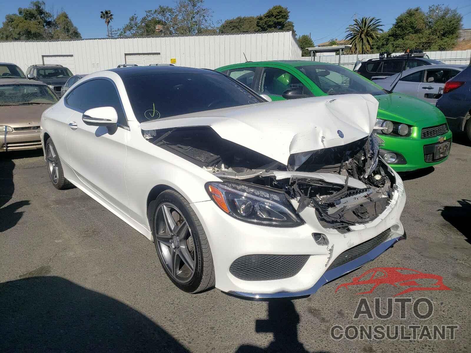 MERCEDES-BENZ C CLASS 2017 - WDDWJ4JB6HF361570