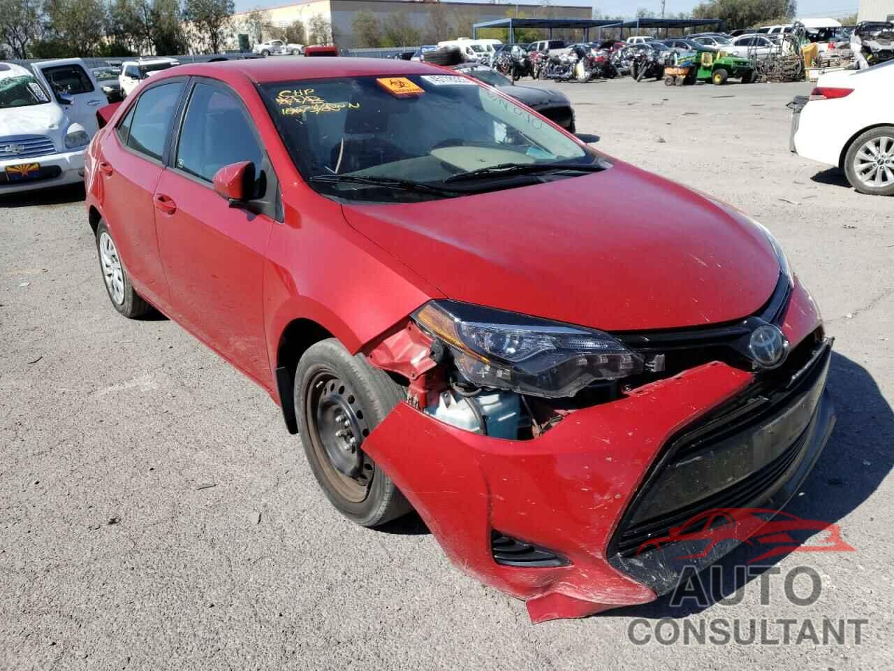 TOYOTA COROLLA 2018 - 5YFBURHE0JP779344