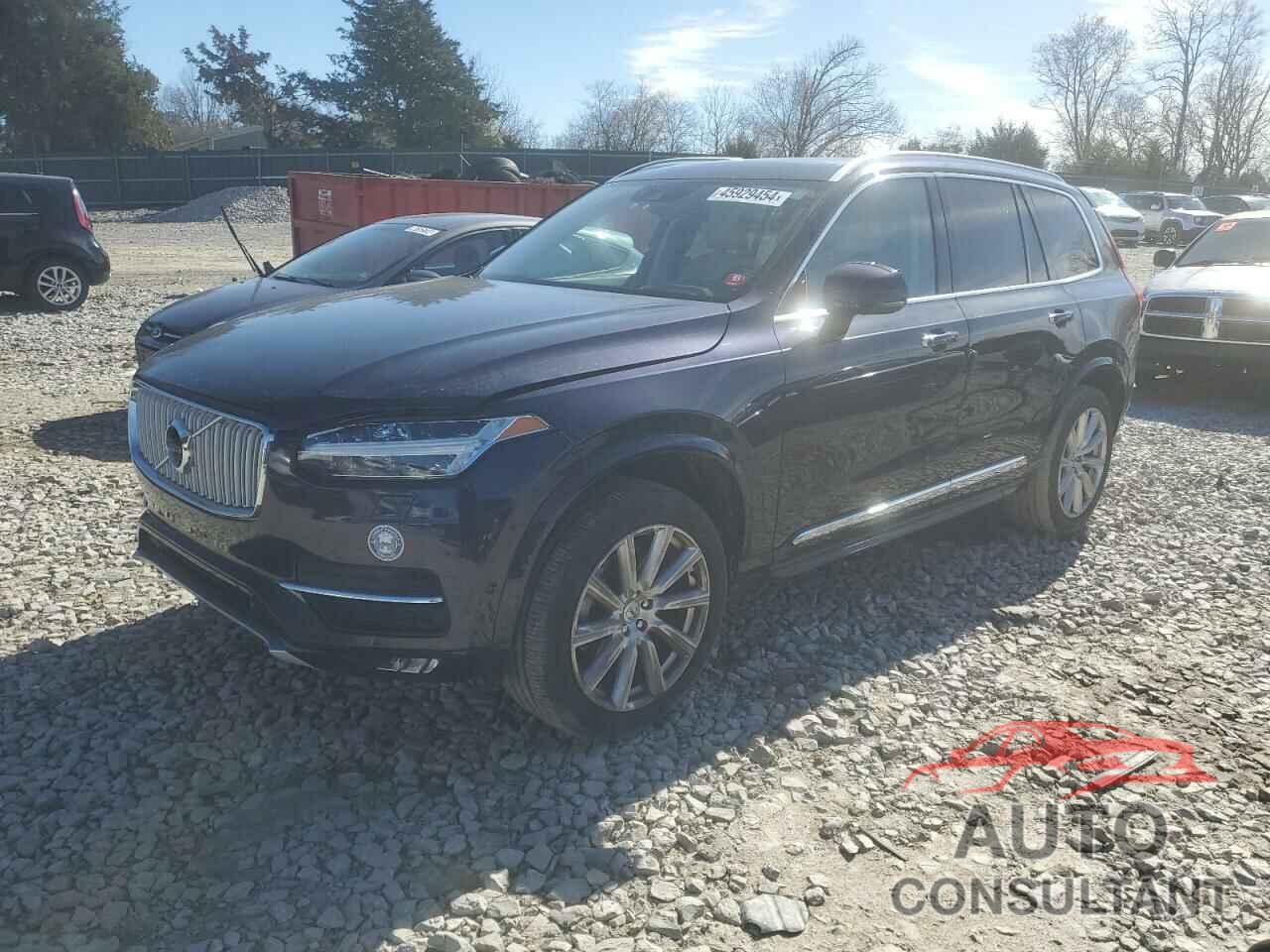 VOLVO XC90 2016 - YV4A22PL9G1088087